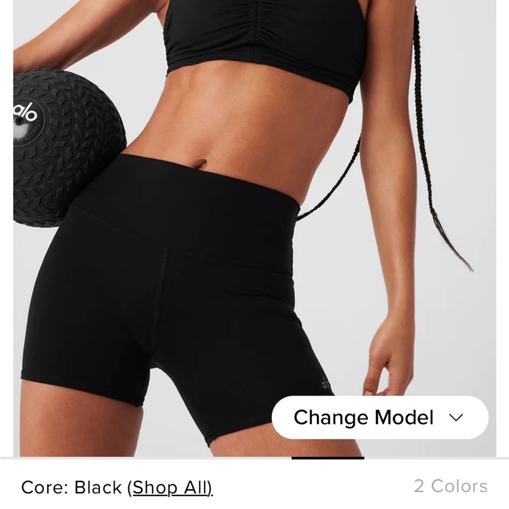 Alo Yoga High Waist Biker Shorts